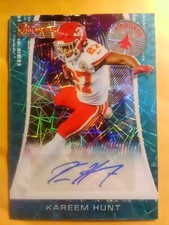 2018 Panini Rookies & Stars Airborne Signatures Kareem Hunt Auto NICE CARD #6/25
