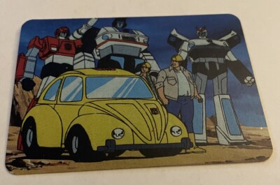Vintage 1985 Hasbro Transformers Trading Cards Series 1 Autobots Decepticon #84