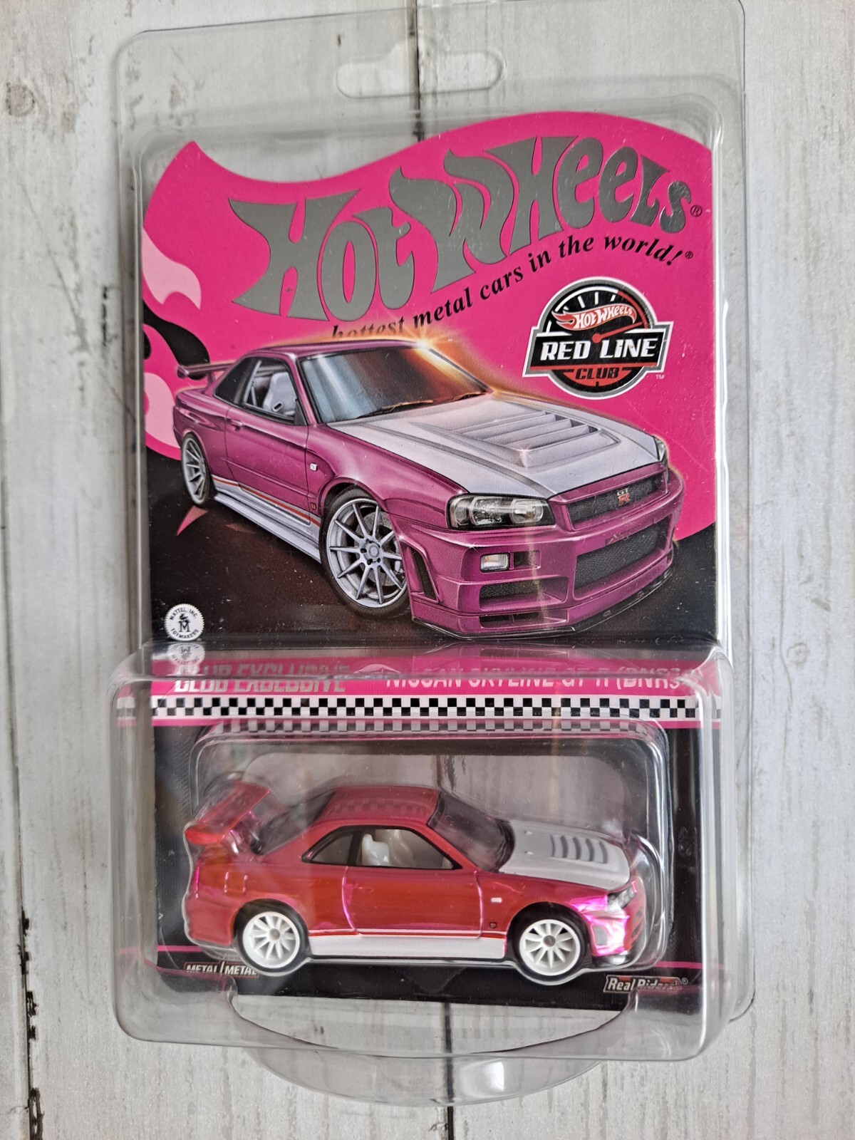 Nissan Skyline GT-R BNR34 RLC : sécurisez enfin cette édition rose rare Hot Wheels