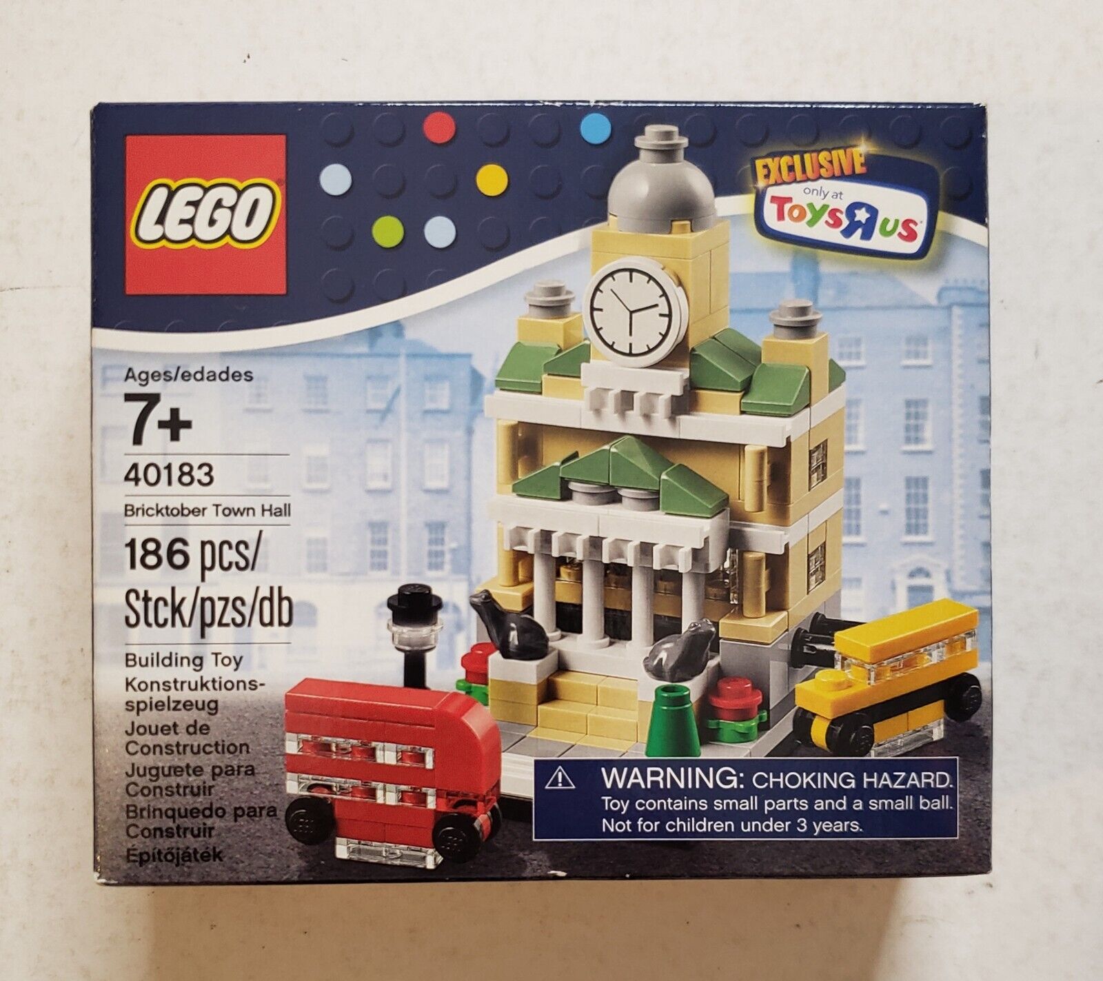 Lego 40183 Bricktober Town Hall NEW Toys R Us ESTABLISHED EXPERIENCED SELLER