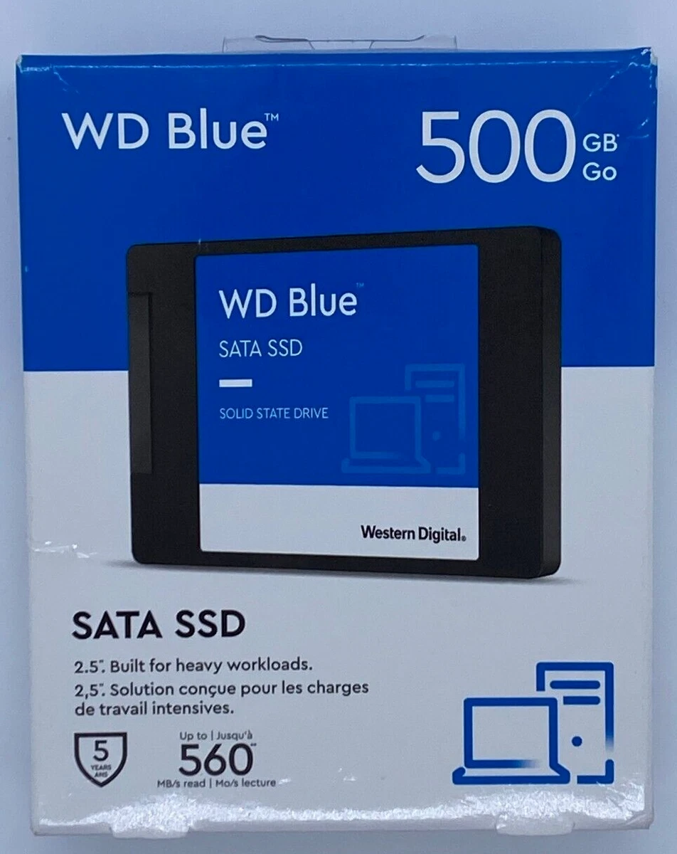 Western Digital Blue 500 Gb 2.5 Solid State Drive