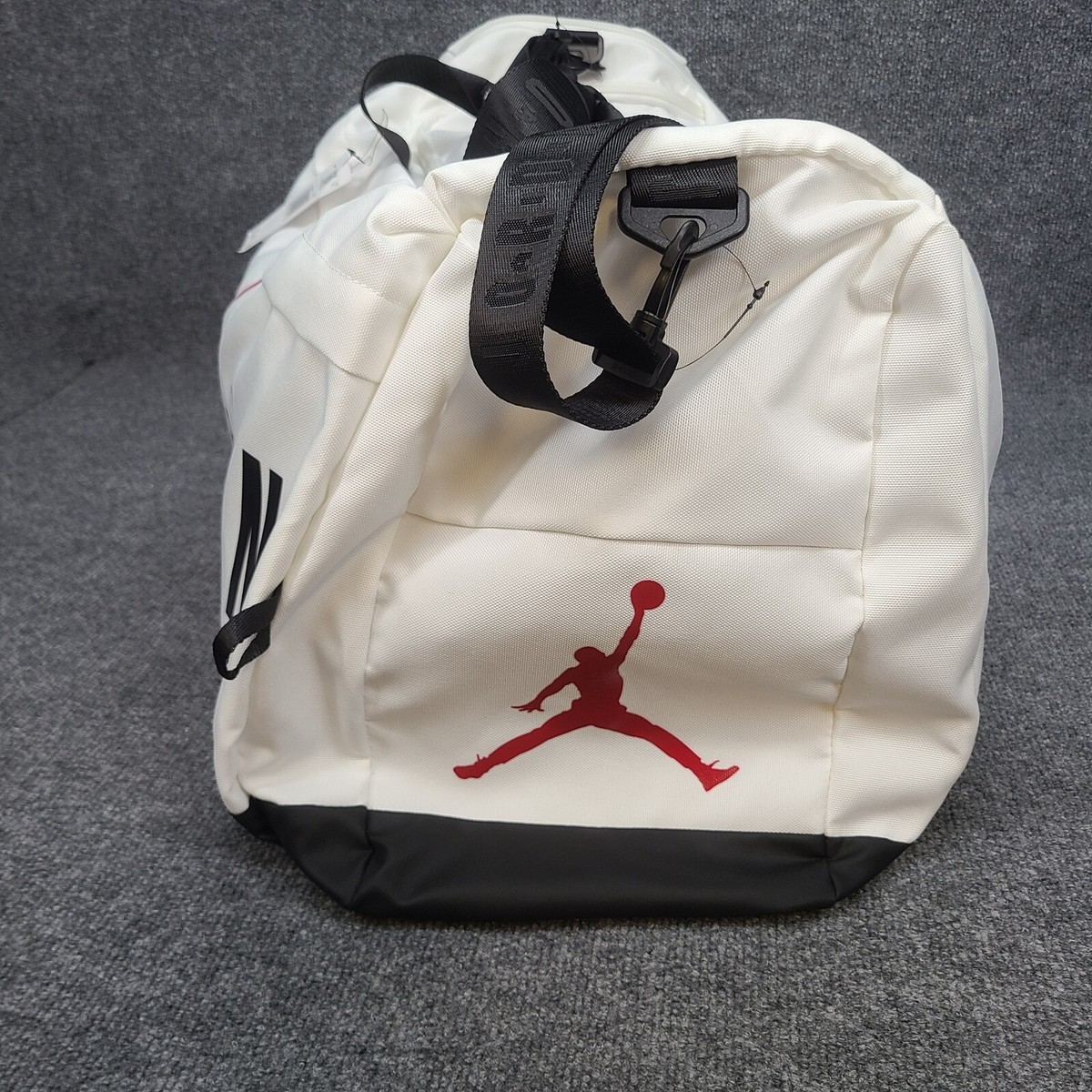 Jordan Bag Large White Duffel Duffle Nike Air Velocity Gym Travel
