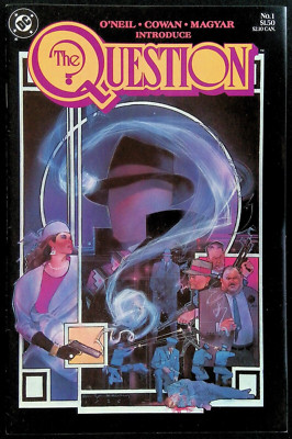 THE QUESTION VOL. 1 #1 ~ FN 1987 DC COMICS ~ FANTASTIC BILL SIENKIEWICZ COVER