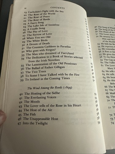 The Collected Poems of W. B. Yeats 1st Scribner Ppbk Poetry Edition 1996 - Imagen 11 de 24