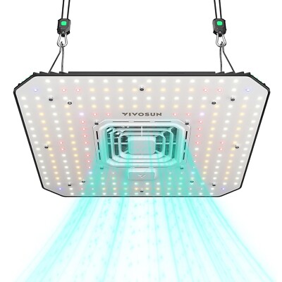 VIVOSUN AeroLight A150,LED Grow Light 150W w/ Integrated Circulation Fan