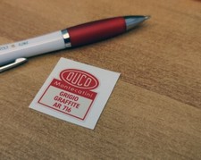 Adesivo vernice DUCO alfa spider duetto osso seppia coda GRIGIO GRAFFITE AR 716