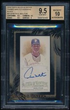 2016 Allen and Ginter PAUL MOLITOR Framed Mini Auto Black /25 *Twins* BGS 9.5
