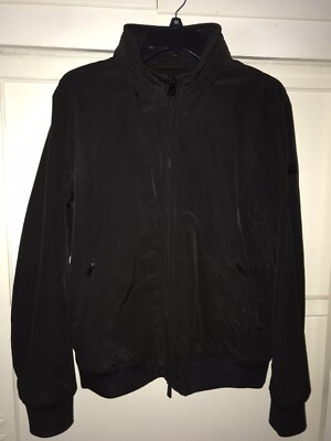 New Armani Black  Blouson Jacket Size 50 (M) With Authenticity tag and code 
