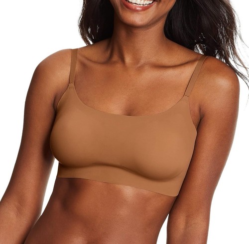 Maidenform Modern Comfort Pullover Bralette Wireless Bra Brown Plus Size 2XL