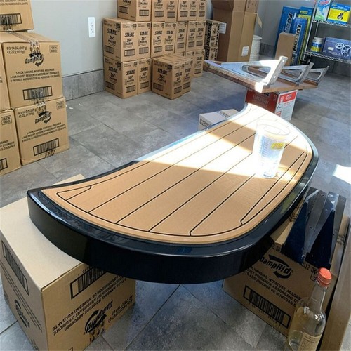 2007 Moomba XLV Swim Step Platform Rear Deck Mat Boat EVA Teak Deck Flooring Pad - Bild 4 von 24