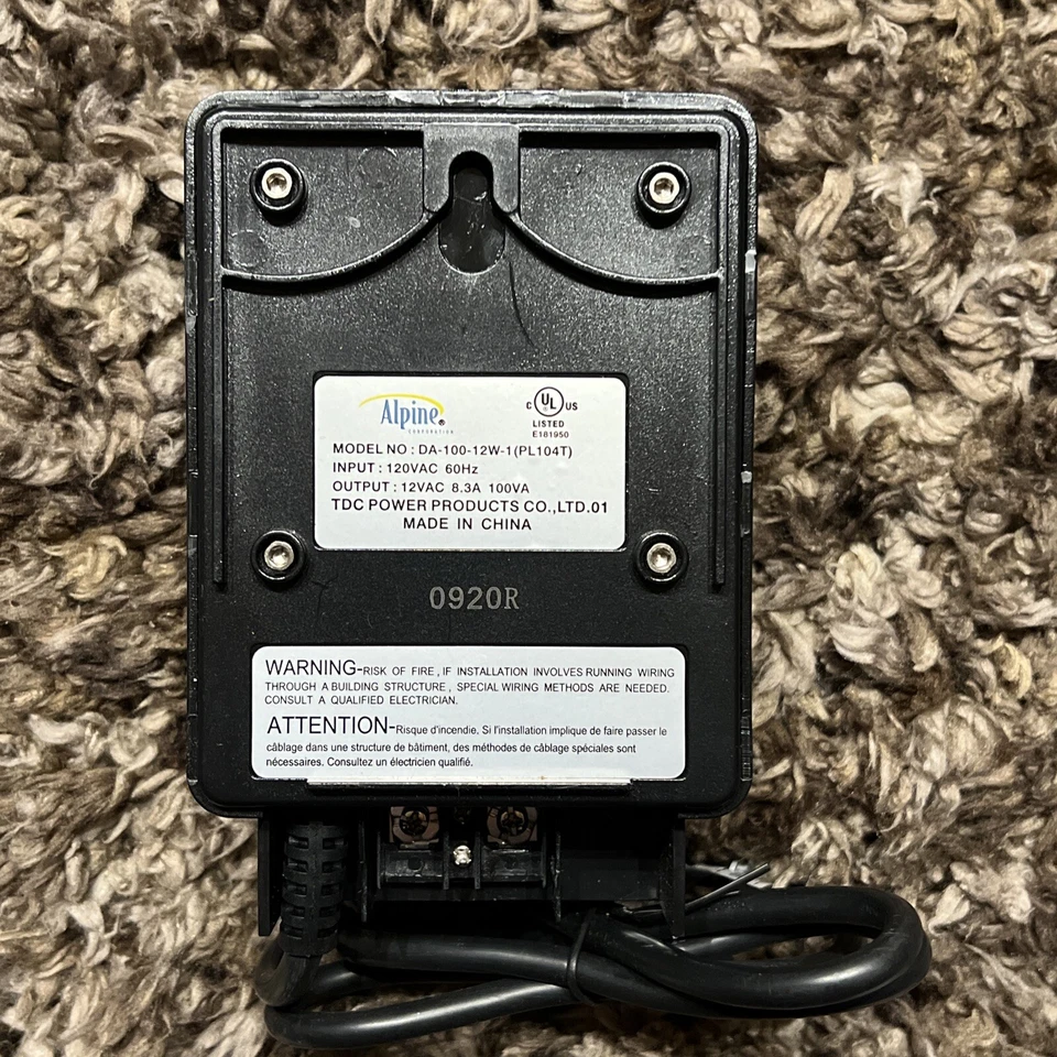 Transformador Alpine de 100 vatios con fotocélula y temporizador Foto 3 de 3