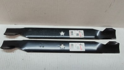 Qty-2 21'' Rotary 6125 / Maxpower 561713B Mulching Blades for 42'' Cut