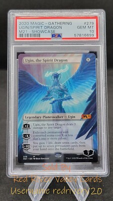 PSA 10 GEM MINT - Ugin, the Spirit Dragon Borderless - Core
