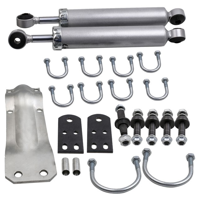 Dual Steering Stabilizer Shock Fit GMC K15/K1500 K25/K2500 Pickup 1969