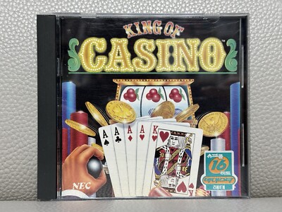ULTRA RARE King of Casino TurboGrafx 16 TG16 Haitai Vistar Korean