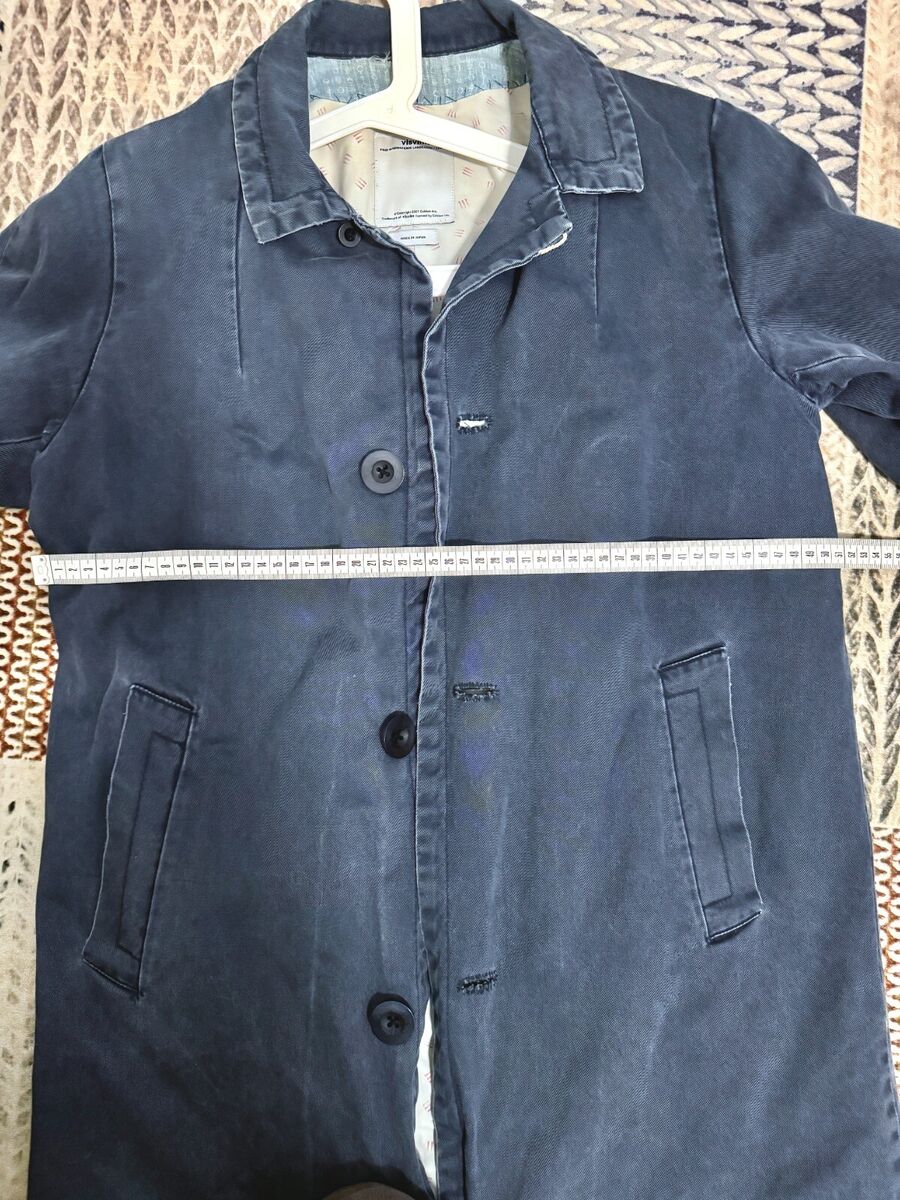 Visvim 14AW Mies coat size 2 Indigo | eBay Visvim 14AW Mies coat size 2 Indigo | eBay