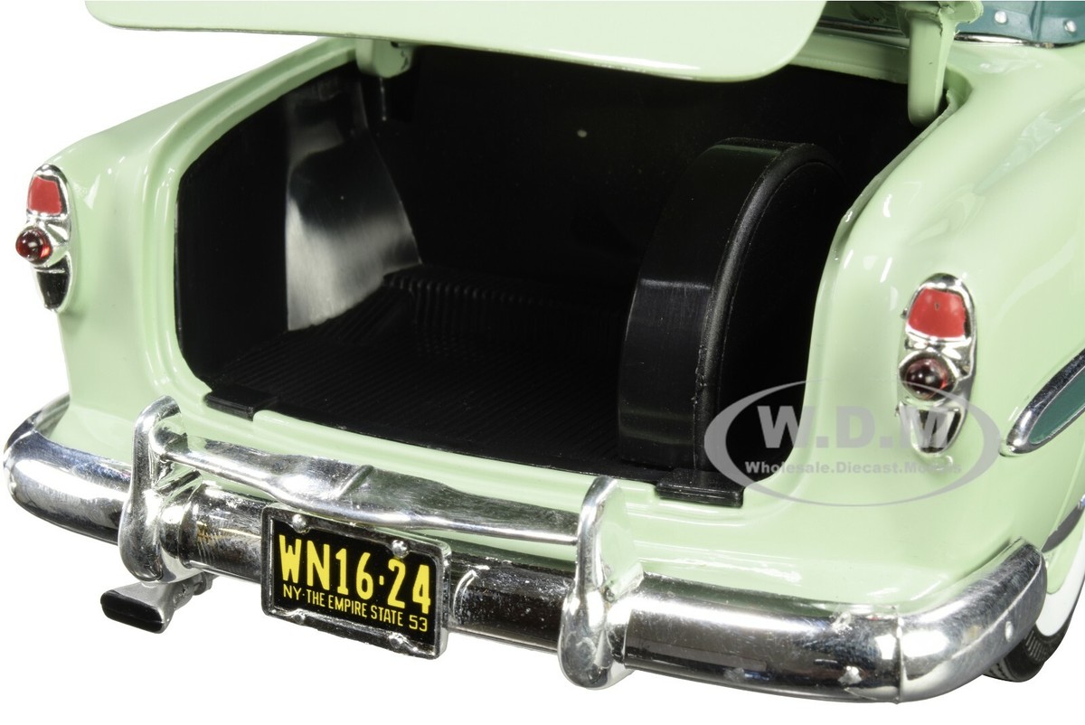 1953 CHEVROLET BEL AIR OPEN CONVERTIBLE SURF GREEN 1/18