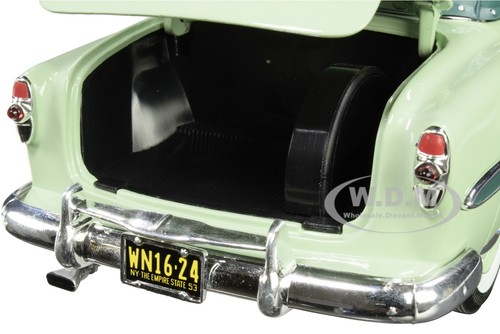 1953 Chevrolet Bel Air Open Cabrio Surf Green 1/18 Diecast Auto Sunstar 1624 - Bild 3 von 6