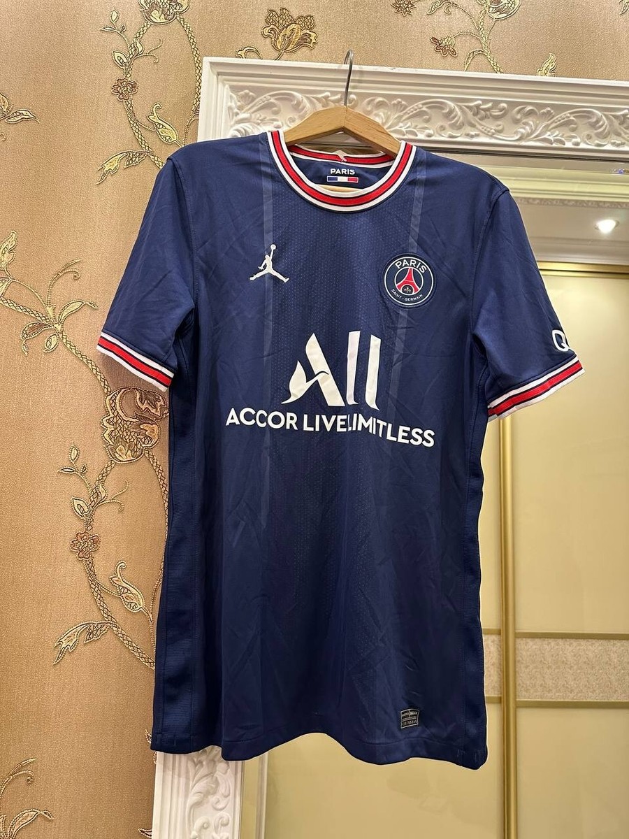 PSG 2021/22 Home Jersey #6 Veratti S Jordan Paris Saint