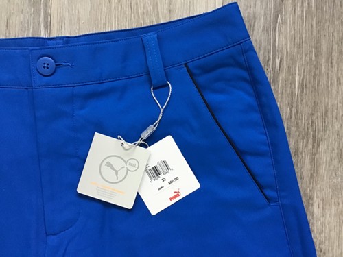 BNWT PUMA Mens Golf Tech Short Lapis Blue Size W32 in - Picture 4 of 4