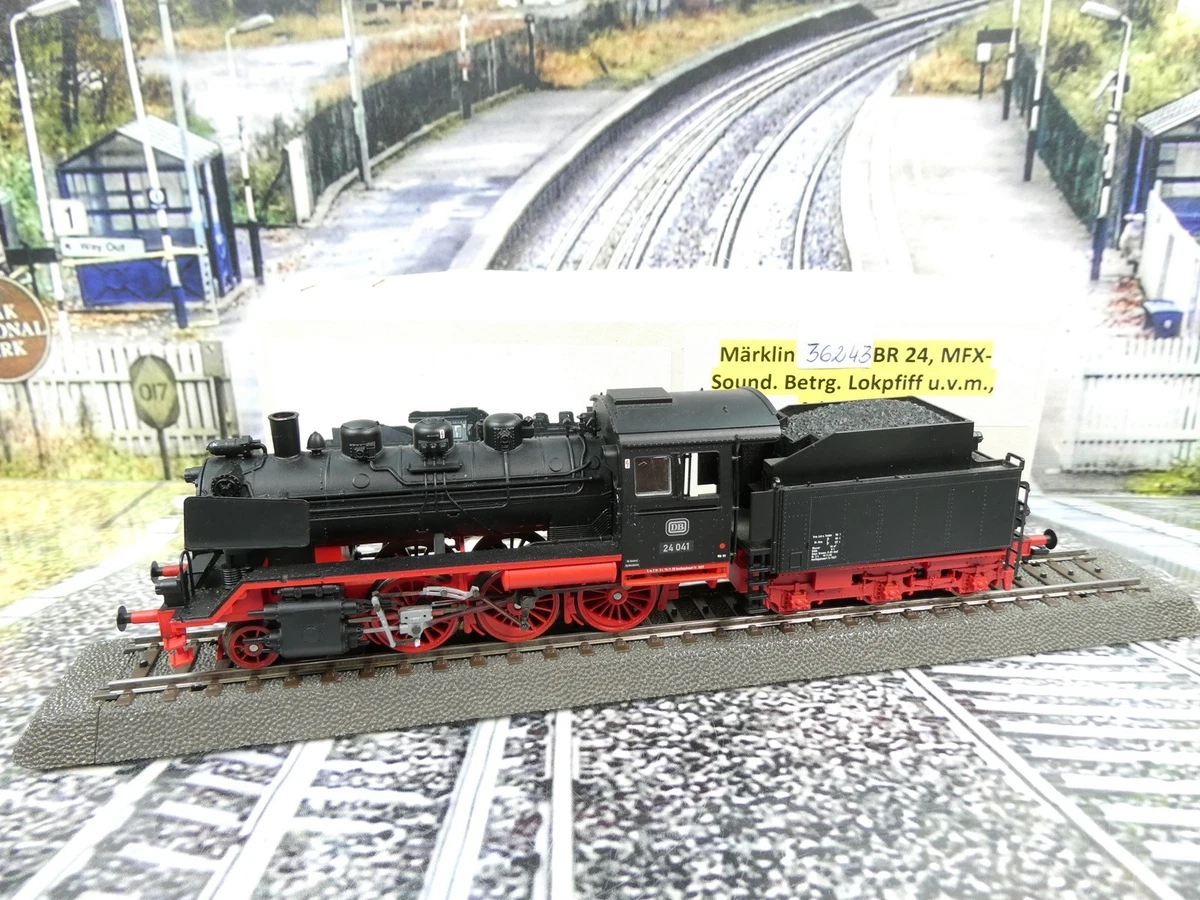 Märklin 36243 - H0 - DB - Dampflok BR24 - mfx/Sound - EK - #D41354
