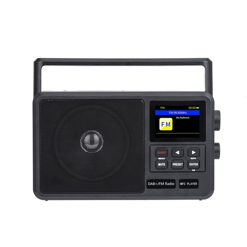 HanRongDa CS-806 Portable FM Radio DAB+ Receiver WiFi Internet Radio Wireless BT - Picture 10 of 12