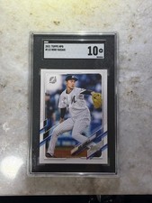 2021 Topps NPB Nippon Professional Baseball - Roki Sasaki #112 SGC 10