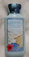 Bath & Body Works~HAVANA TROPICAL VANILLA & CHERIMOYA 24H Moisture Lotion 8 FLOZ