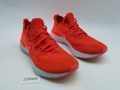 Nike Epic React Flyknit 2 Men's Size 10 Running Shoes Chile Red