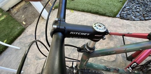 VINTAGE 1985 RITCHEY ASCENT STEEL MOUNTAIN BIKE RITCHEY GROUP, Deore XT - Picture 9 of 9
