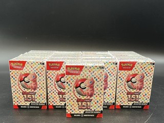 Lot of (17) Pokemon TCG 151 MEW EN Booster Bundles SEALED NEW