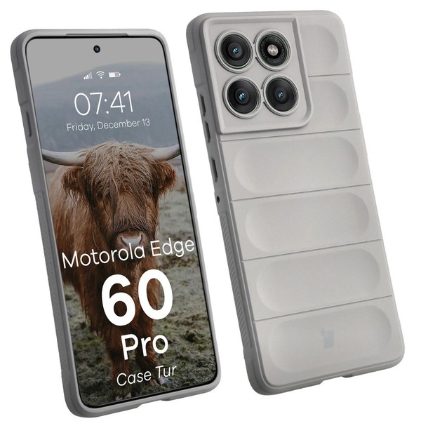 Bizon Case Tur Motorola Edge 60 Pro Hellgrau-image