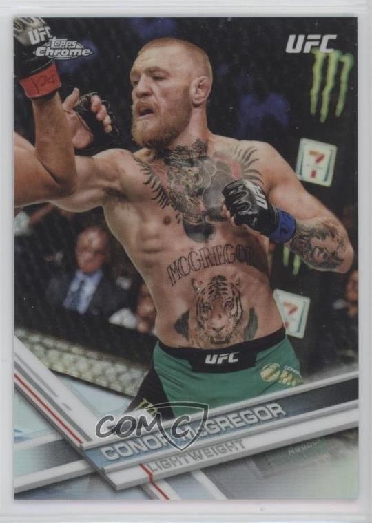 2017 Topps Chrome UFC Refractor Conor McGregor #97 01b5