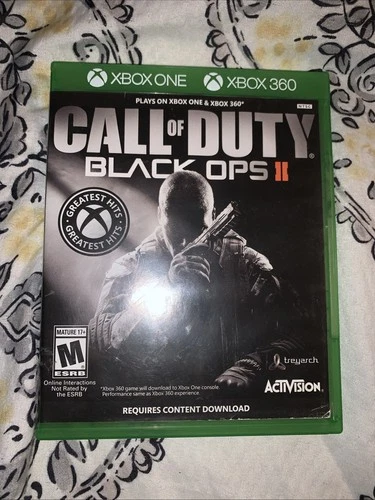 Call of Duty: Black Ops II (Xbox One & Xbox 360) Clean Disc - Same Day Shipping