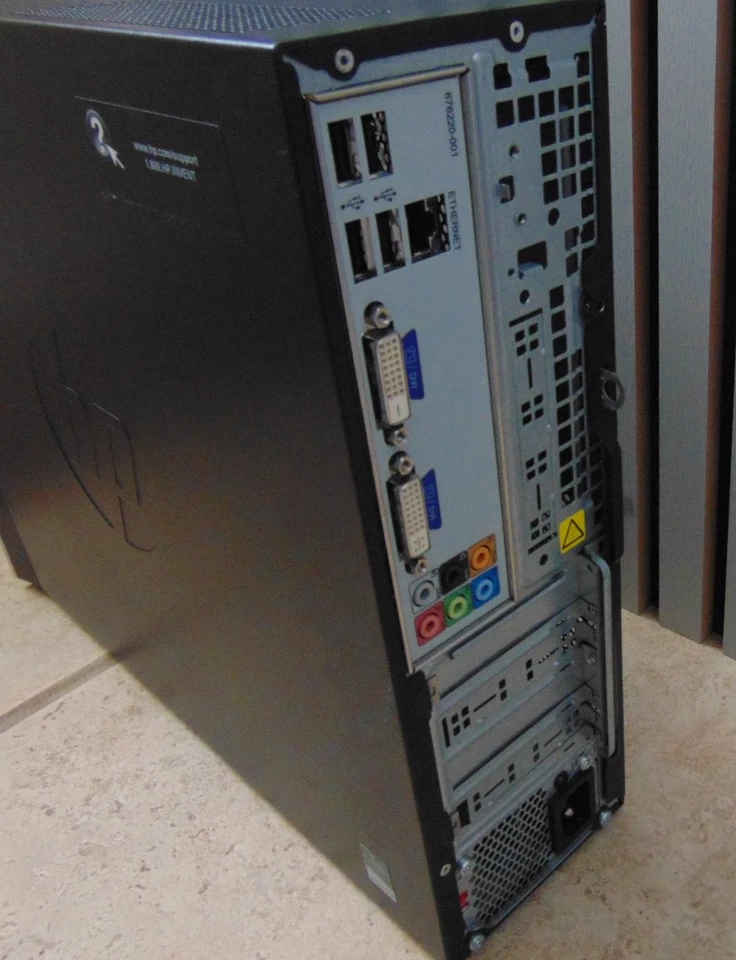 HP Pavilion Slimline 400 Intel Pentium G2020 2.90GHz Desktop w/ 4GB RAM, 1TB WD - Image 4 of 4