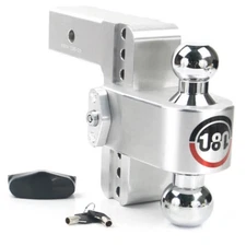Weigh Safe CTB6-2.5 180° Hitch Aluminum 6″ Drop for 2.5″ Receiver Hitch