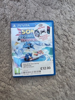 Sonic & All-Stars Racing Transformed für PS Vita - OVP -!