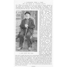 STAPE Yorkshire Resident Mr Willie Eddon - Antique Print 1910