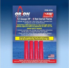 Orion 12 Gauge HP Red Aerial Marine Flare