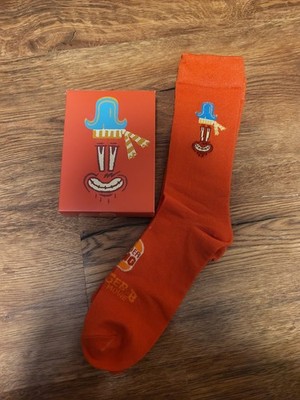Spongebob Socken MC Donalds Happy Meal Mr Krabs 