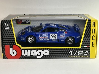 Burago Bugatti EB110 Super Sport #34 (1994) 1:24 Die Cast