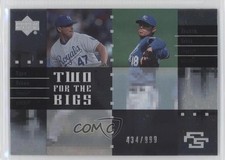 2007 Upper Deck Future Stars Two for the Bigs /999 Ryan Braun Joakim Soria g6w