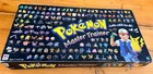 VTG Pokemon Master Trainer Board Game Milton Bradley 100% COMPLETE 1999 VG Cond