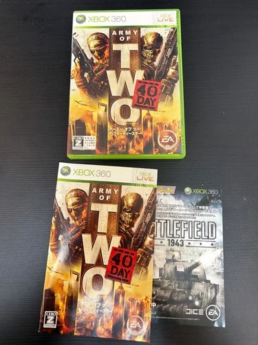 Army of two the 40th day  Import Japan Xbox 360 Japanese ver.