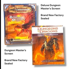 Dungeons Dragons Dungeon Master's Screen Bundle Factory Sealed Deluxe Standard
