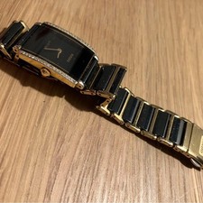 Rado Jubile Diastar Quartz Black Dial working w/Box booklet Ladies WATCH Auth