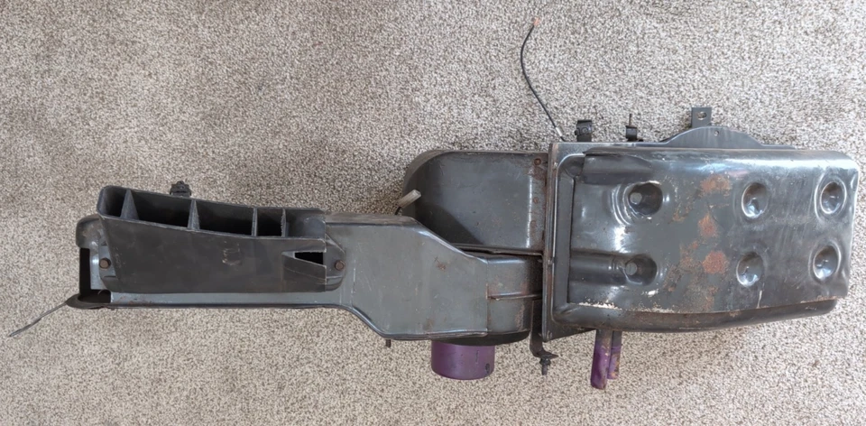 OEM GM 1964-1967 CHEVY II NOVA Factory Non-A/C Heater Box Unit with Defrost Duct Foto 3 de 4