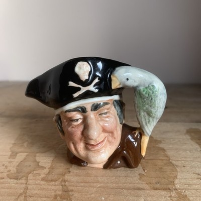 Long John Silber Royal Doulton D6512 Figur Pirat kleine Kanne 1951