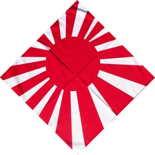 Bandana Japanese Rising Sun Flag Scarf Headwrap 100% cotton