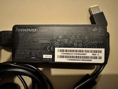 Original Lenovo 45W Laptop Ladegerät Adapter ADLX45DLC3A mit gelber flacher Spitze